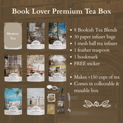 Book Lover Premium Tea Box (1oz Teas)