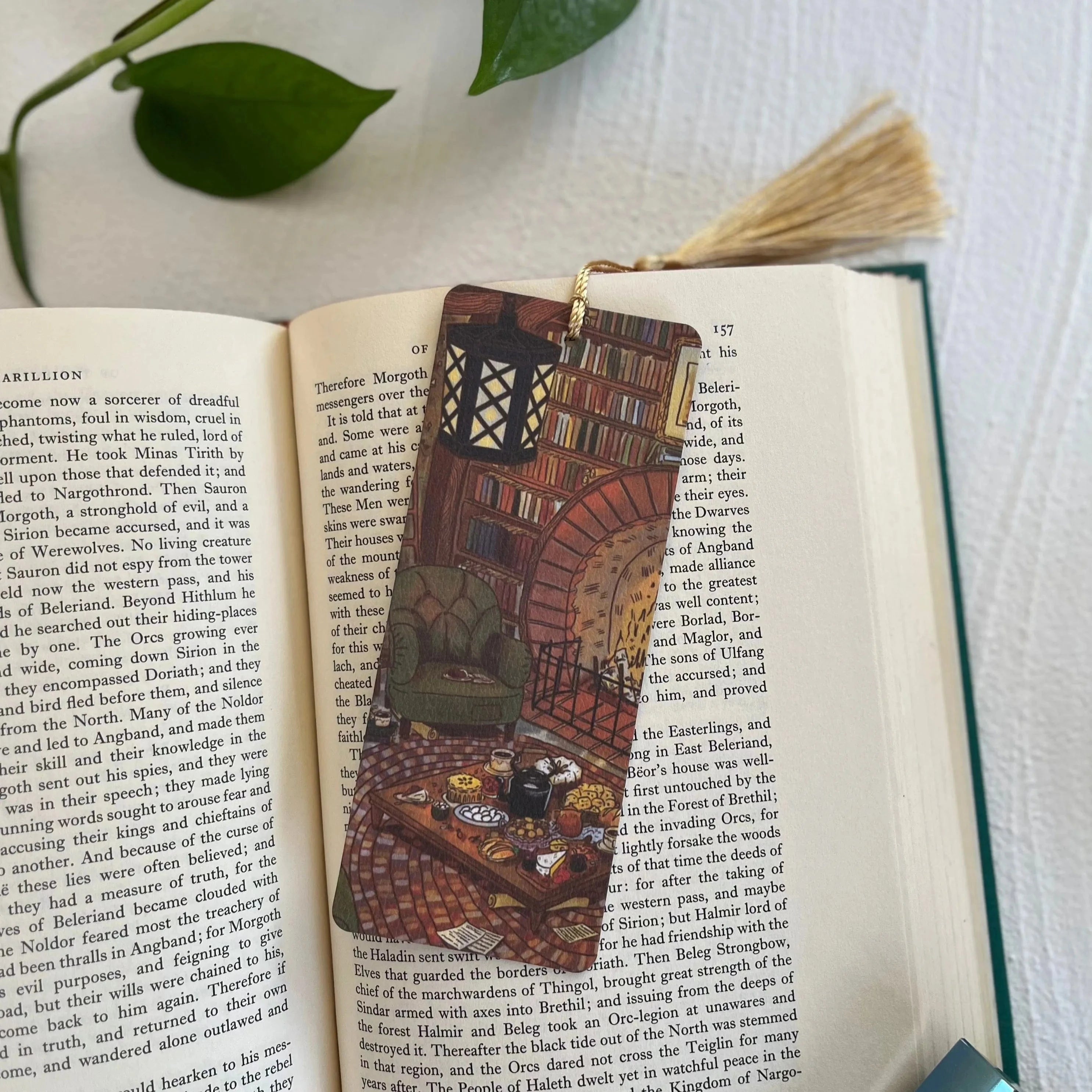Cozy Cabin Nook Bookmark