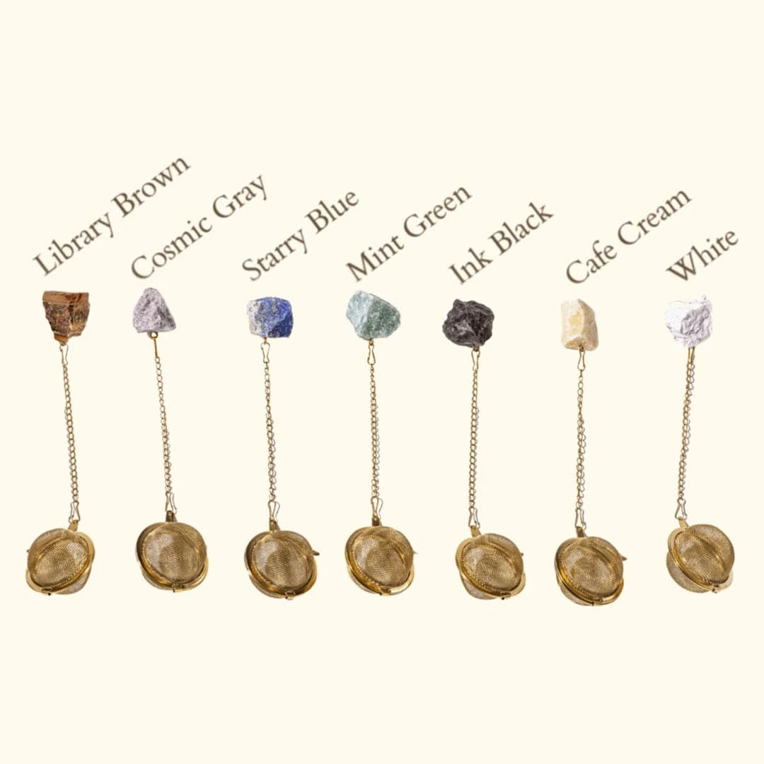 Mesh Ball with Stone Tea Infuser