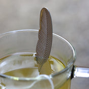 Feather Teaspoon - Silver