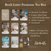 Book Lover Premium Tea Box (1oz Teas)