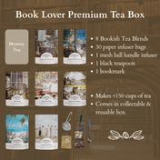 Book Lover Premium Tea Box (1oz Teas)