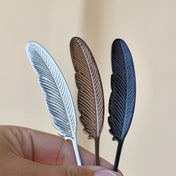 Feather Teaspoon - Black