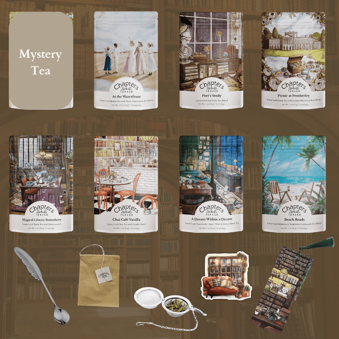 Book Lover Premium Tea Box (1oz Teas)