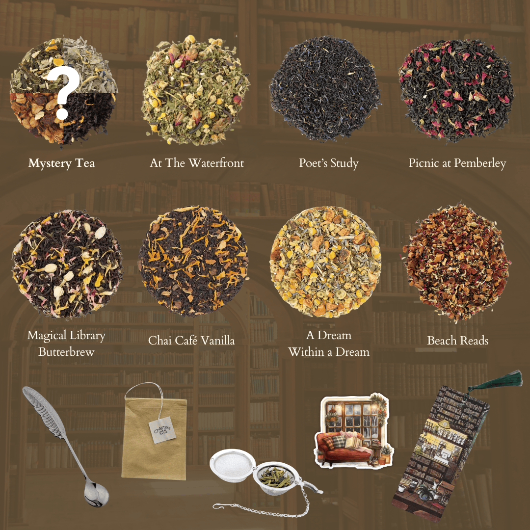 Book Lover Premium Tea Box (1oz Teas)