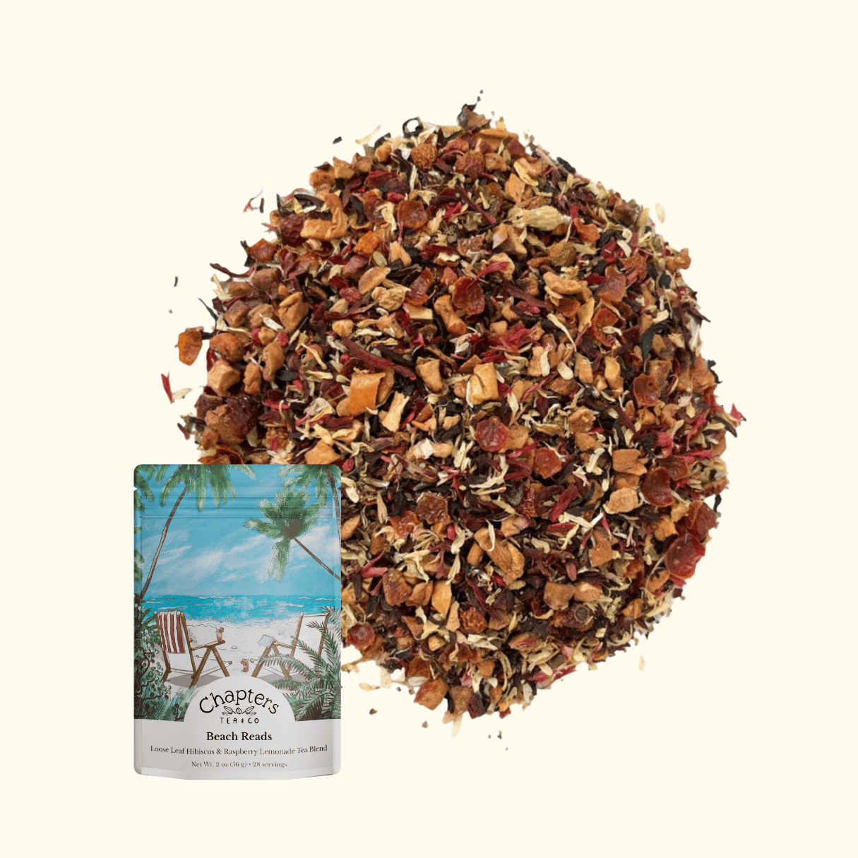 Beach Reads (Tangy Hibiscus Lemonade Fruit Tea) 2oz