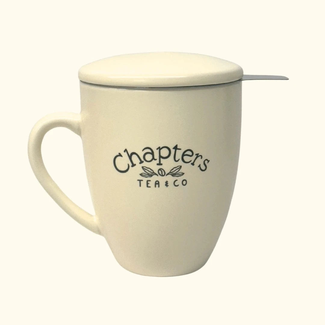 Chapters Steeping Mug with Infuser – Chapters Tea
