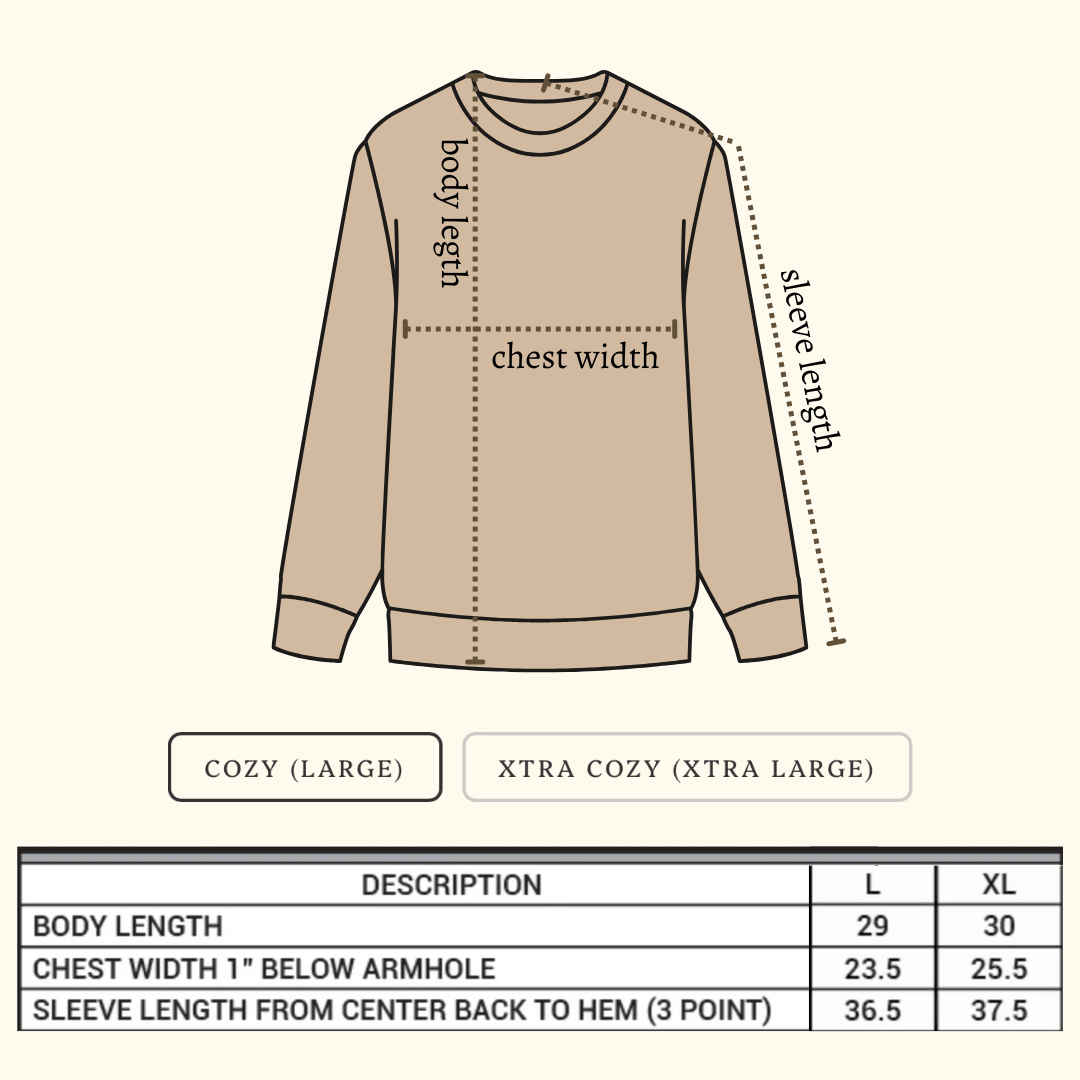 Steepin' Cozy Crewneck (Limited Quantity)