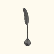 Feather Teaspoon - Black
