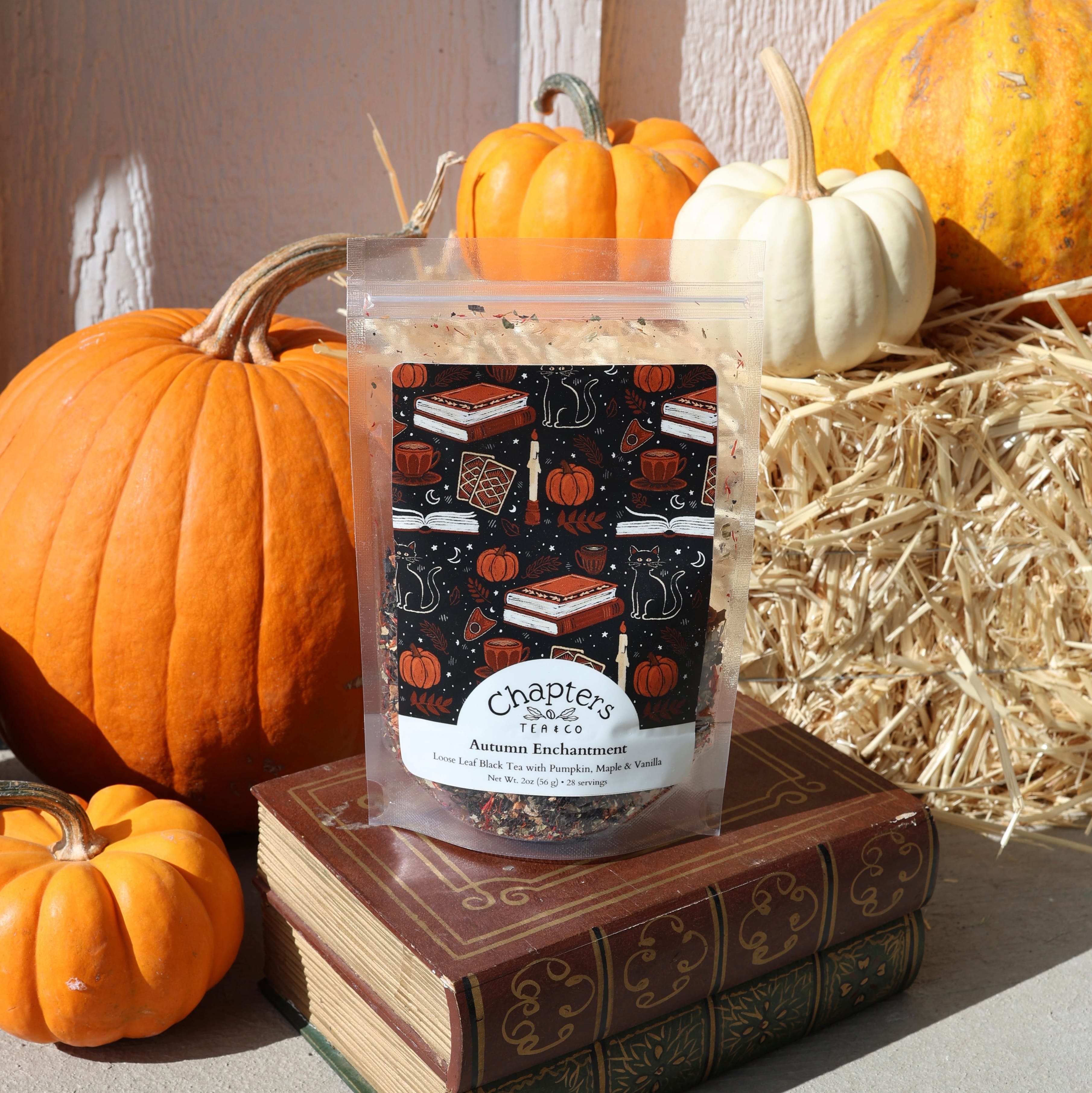 Autumn Enchantment (Creamy Pumpkin, Maple & Vanilla Spiced Tea) 2oz