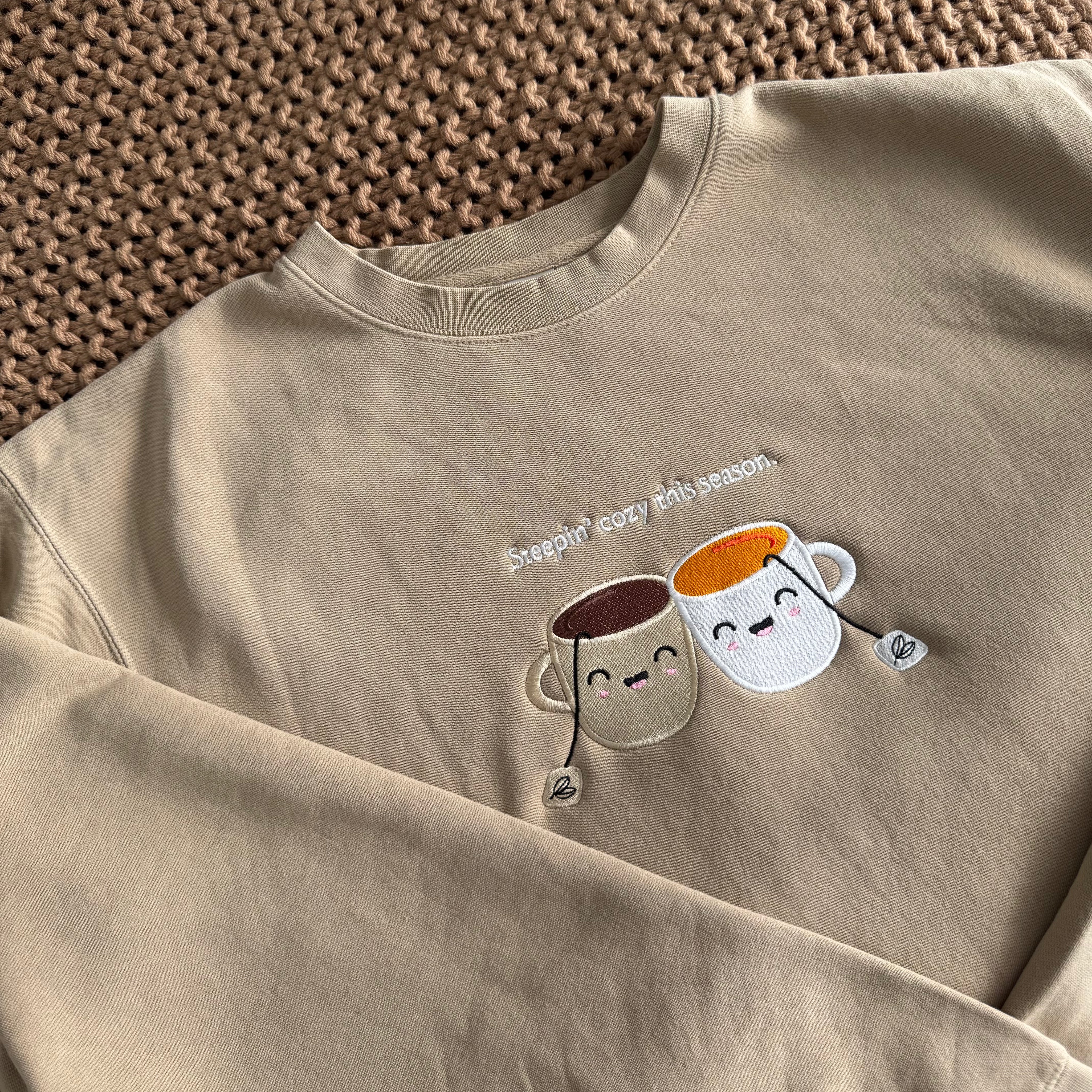 Steepin' Cozy Crewneck (Limited Quantity)