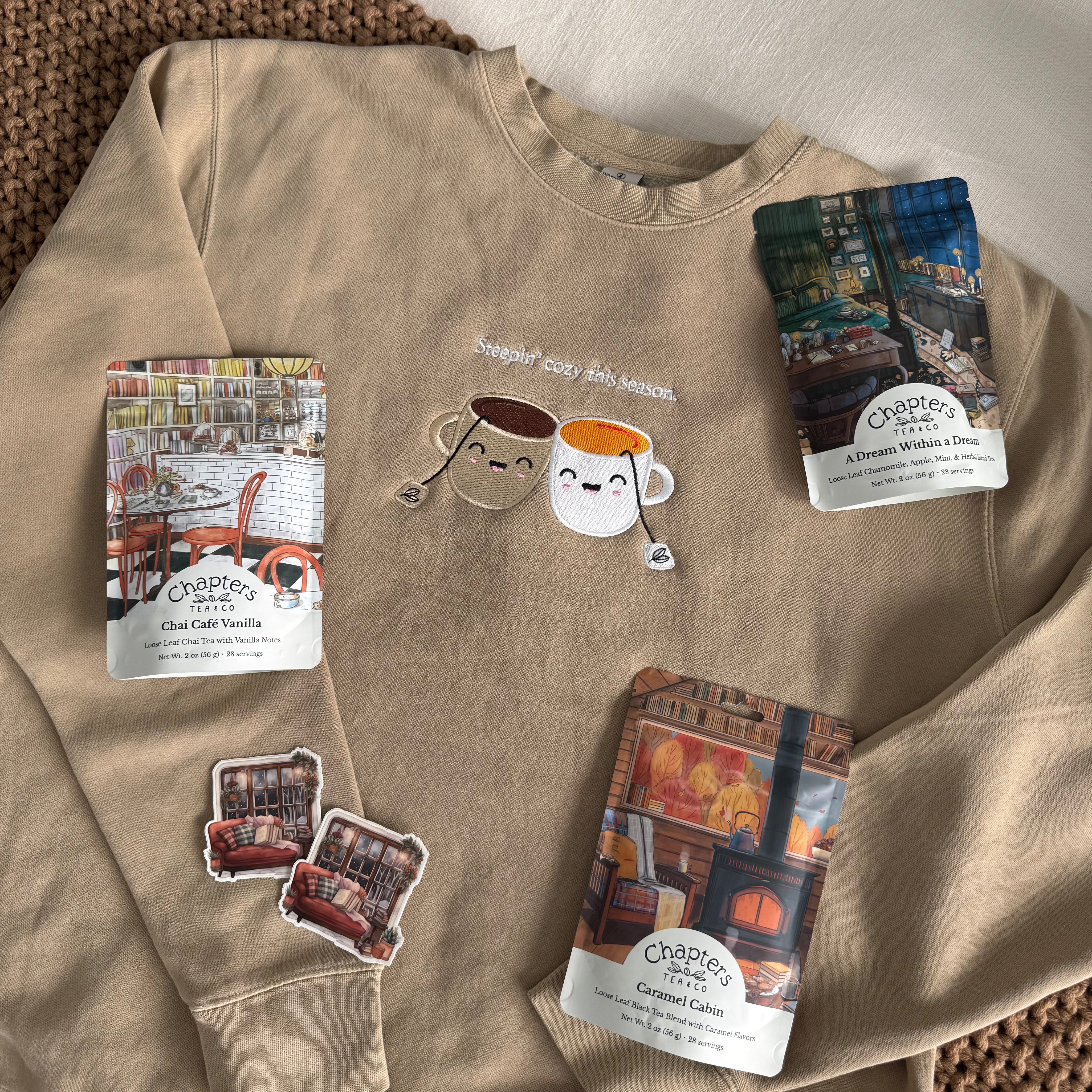 Steepin' Cozy Crewneck (Limited Quantity)