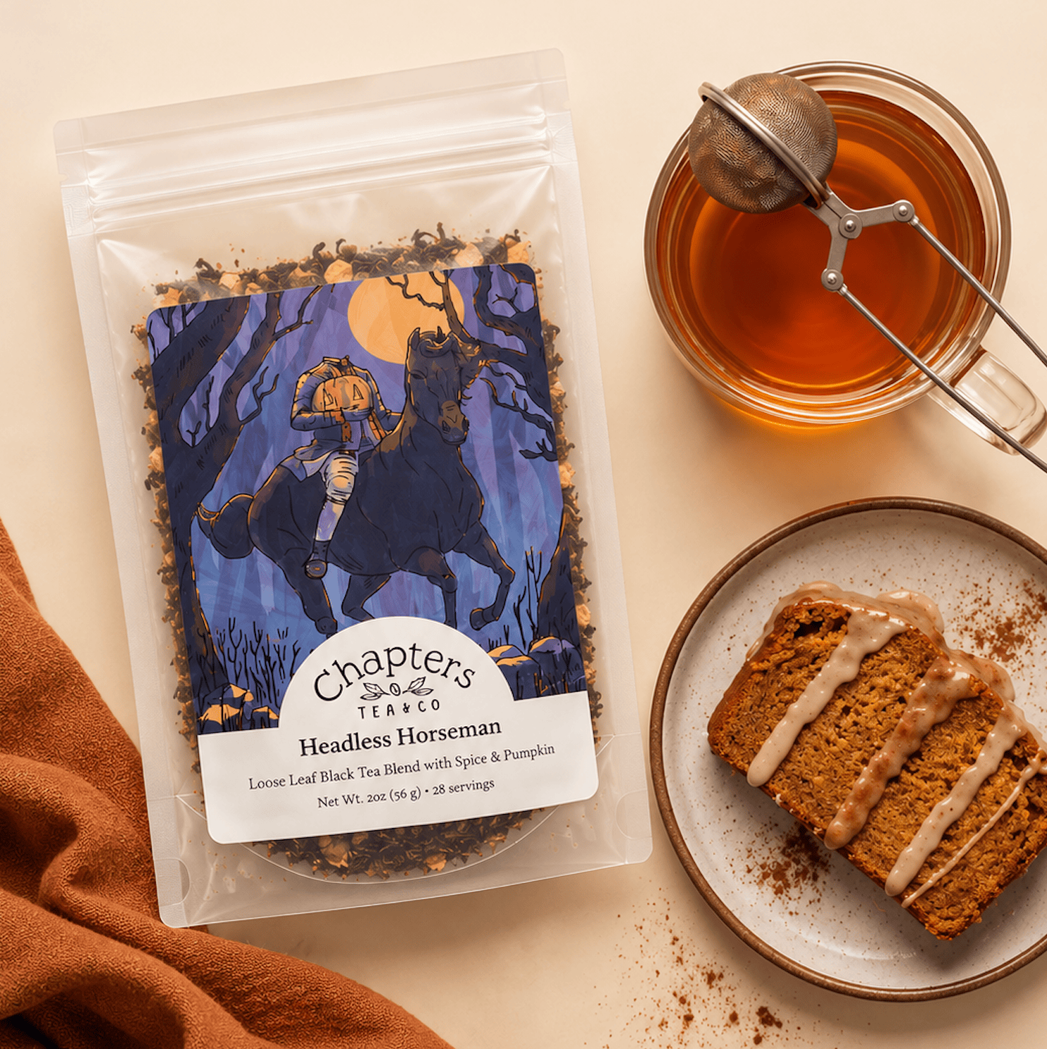 Headless Horseman (Rich Pumpkin Spice Black Tea) 2oz