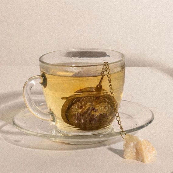 Mesh Ball with Stone Tea Infuser