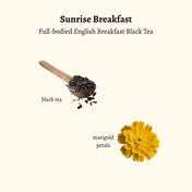 Sunrise Breakfast (Full-bodied English Breakfast Black Tea) 2oz