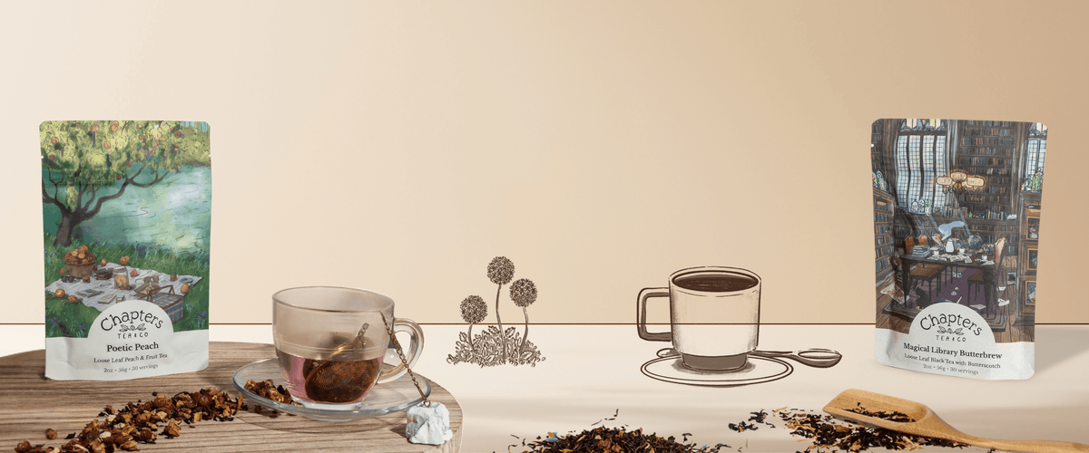 Chapter Tea Co Chapters Tea & Co: Loose Leaf Teas, Tea Bag Sachets, Tea Gifts